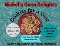 Nickel's Oven Delights - Cookies for a year! 202//156